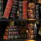 Бук Нук Темна Сім'я Венздей 3D Інтер'єрний конструктор Wednesday Magic Dark Family DIY Book Nook Kit SL-04 - зображення 4