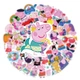Набор стикеров стикерпак 50 шт Свинка Пеппа Пеппа Пиг Peppa Pig виниловые водостойкие наклейки - изображение 4