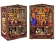 Бук Нук Чарівна студія Інтер'єрний конструктор Magic Studio DIY Wooden Book Nook Kit SQ-54 - изображение 3