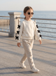 Свитшот для девочки 110 Молочный (739333-110) - изображение 4