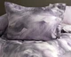 Турецька постільна білизна First Choice Cotton Satin Ruska Lilac євро - зображення 2