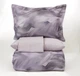 Турецька постільна білизна First Choice Cotton Satin Ruska Lilac євро - зображення 3