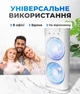 Портативный аккумуляторный мини-кондиционер с пультом ДУ, увлажнителем и автоповоротом (Type-C, 280 мл) Белый - изображение 9