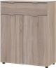 Комод Doros Рон 2 2 фасада 1 ящик 80х38х100 см Дуб сонома (41516295) - изображение 1
