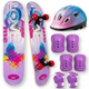 Скейтборд детский с защитой и шлемом 3в1 для девочки LOVE SP-Sport 1407-13 Multicolor-Violet-Blue - изображение 1