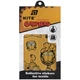 Стикеры для текстиля KITE, 6 шт., Garfield, светоотражающие, (GF25-114) - изображение 1