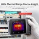 Тепловізор вимірювальний FNIRSI TDM-120P, мультиметр + щупи - зображення 7