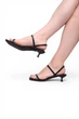 Босоножки женские Where Uwear черные 351203_39 (25 см) - изображение 4