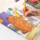 Раскраска Orner «Фантастическая РасМЯУкраска» – 16 иллюстраций о котах-людях(DL_4E0B737DC5E1) - изображение 10