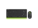 Комплект беспроводной A4Tech Fstyler FG1120 Wireless ENG Fluorescent Green - изображение 1