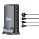 Блок питания USB-C зарядное устройство GaN 800 Вт быстрая зарядка для ноутбука и телефона PD 140 Вт LS-496 - изображение 2