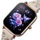 Жіночий смартгодинник UWatch Miami Beige Flower 2 ремінці. - изображение 1