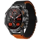 Смарт-годинник Smart Delta K52 Orange Black, 3 ремінці - зображення 1
