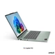 Ноутбук 2-in-1 Lenovo IdeaPad 5 14AGP11 (83UH003PRM), AMD Ryzen AI 7 445 / 14" / Touch / OLED / RAM 16 ГБ DDR5 / SSD 1 ТБ / AMD Radeon 840M / Без ОС / Світло-зелений - изображение 2