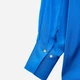Сорочка вільного крою з широкими манжетами синя Zara розмір XS - изображение 4