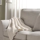 Плед, кремовий, 130x170 см IKEA SÖRBYSKOGEN 606.232.08 - зображення 4