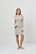 Пляжна жіноча сукня туніка Aruelle Giada dress L срібла з люрексом - зображення 3