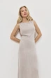 Пляжна жіноча сукня туніка Aruelle Glow dress S срібла з люрексом - зображення 4