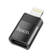 Адаптер Hoco UA17 Type-C to Lightning Black (6931474761996) - изображение 1