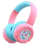 Детские беспроводные наушники с единорогом Onikuma B-75 с Bluetooth 5.4, RGB-подсветкой, микрофоном и защитой слуха 85 дБ До 50 часов работы Розовые - изображение 1