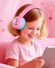 Детские беспроводные наушники с единорогом Onikuma B-75 с Bluetooth 5.4, RGB-подсветкой, микрофоном и защитой слуха 85 дБ До 50 часов работы Розовые - изображение 13