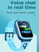 Дитячий смарт годинник Lemfo M14D з GPS, сім картою, HD камерою, прослушкою, акумулятором 1000 мАг та роботою до 7 днів Синій - зображення 6