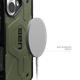 Чохол протиударний UAG Pathfinder MagSafe (Original) для Iphone 16 Olive 114470117272 - зображення 9