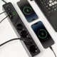 Універсальний мережевий подовжувач Proove Power Strip P-04 4 розетки 4 USB 2 Type-C 3 м (6901119942738) - зображення 10