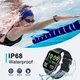 Смарт-часы Smart Watch 1.96" HD с Bluetooth-звонками, для Android и iPhone, IP68, 113+ спортивных режимов, пульсометр, мониторинг сна - изображение 7