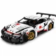 Конструктор машина Техник Porsche 911 RSR детский конструктор для мальчиков гоночная спортивная машинка Porsche для сборки для взрослых и детей большой игровой развивающий набор подарок на день рождения 1266 деталей - изображение 7