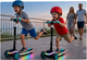 Трехколесный самокат с LED подсветкой 20 режимов для детей до 35 кг Ricokids бирюзовый - изображение 10