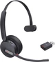 Słuchawki Yealink WH64 Hybrid Mono UC DECT Black (1208688) - obraz 1