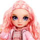 Лялька Rainbow High Winter Wonderland з аксесуарами для створення сніговика 28 см рожева - зображення 7