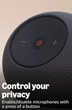 Портативна колонка Amazon Echo Dot Max Graphite (Англійська / Іспанська / Французька) - зображення 7