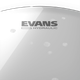 Пластик для бас-барабана Evans 22" HYDRAULIC GLASS Bass - зображення 3