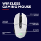 Миша Trust GXT 110 Felox RGB Wireless White (TR25069) - зображення 6