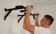 Турник настенный домашний PullUp разборной 4 хвата обычный + широкий + узкий + внешний параллельный хват черный (P1043) - изображение 8