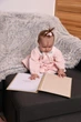 Фотоальбом дитячий «Історія твого дитинства», 50 сторінок, бежевий | Babybook для спогадів і фото | Подарунок на хрестини та перший рік життя - изображение 9