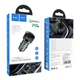 Автомобільний зарядний пристрій HOCO Z42 Light road dual port digital display PD20W+QC3.0 car charger Metal Gray - изображение 2