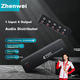 Конвертер ZHENWEI аудио 1-в-4 RCA/AUX 3.5 мм - изображение 3