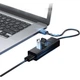 Хаб UNITEK Y-3089ABK USB 3.0, 4-портовий, з БЖ - зображення 2