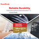 Карта пам'яті SANDISK Extreme microSDXC 128GB UHS-I U3 V30 A2 + SD-адаптер (SDSQXA1-128G-ZN6MA) - зображення 6
