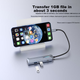 Док-станція GODO Type-C, USB-HDMI, PD100W, 4K - зображення 5