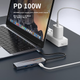 Док-станція GODO Type-C, USB-HDMI, PD100W, 4K - зображення 7