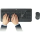 Комплект клавиатура и мышь Logitech MK540 беспроводной офисный черный - изображение 1
