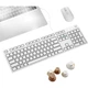 Клавиатура DELL KB216 проводная полноразмерная офисная, USB, белая - изображение 2