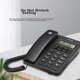 Стационарный телефон Motorola CT210C с громкой связью, черный - изображение 6