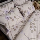 Комплект постельного белья Moon&Star Двуспальный 175x210 наволочки 2x50x70 Ivory Flora Бязь Gold Люкс (MS-820014111) - изображение 6