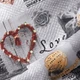 Комплект постельного белья Moon&Star Евро 200x220 наволочки 2x50x70 Golden Hearts Бязь Gold Люкс (MS-820013941) - изображение 7