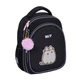 Рюкзак шкільний напівкаркасний ортопедичний Yes S-109 Pusheen, для дівчаток, чорний (550233) - зображення 1